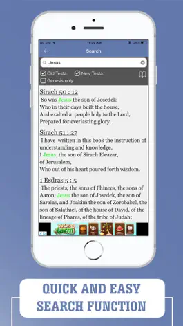 Game screenshot WEB Bible Offline - Apocrypha apk