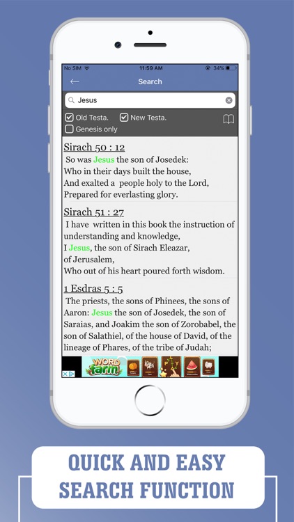 WEB Bible Offline - Apocrypha