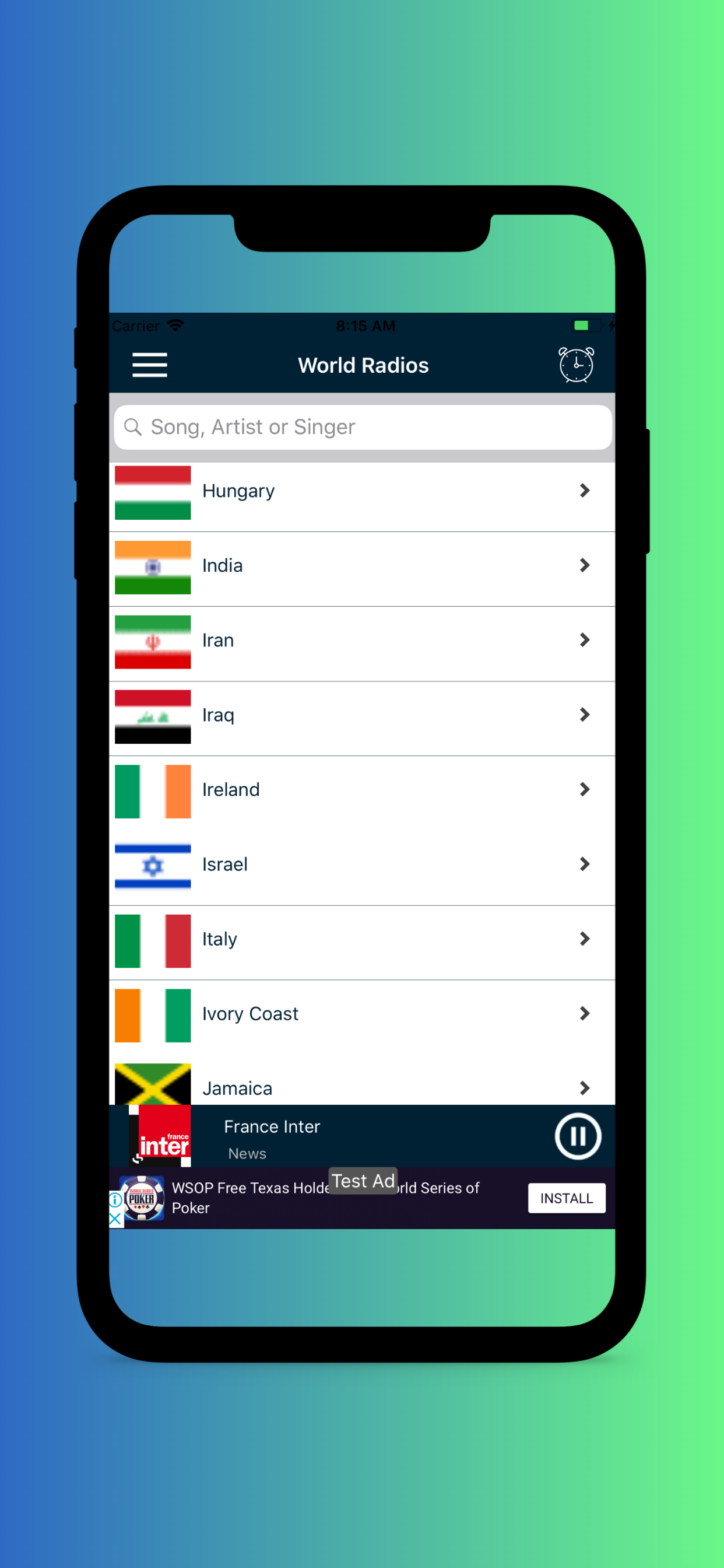 Radio Online - FM Radio World screenshot 8