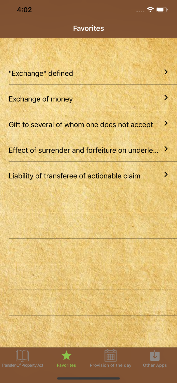 Transfer Of Property Act: 1882 screenshot 4