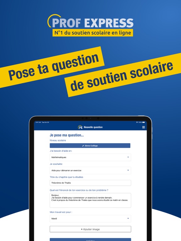 Screenshot #5 pour Prof Express Soutien Scolaire