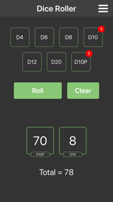 AppStash: Dice Roller screenshot