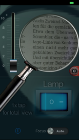 Magnifier with light+zoom screenshot