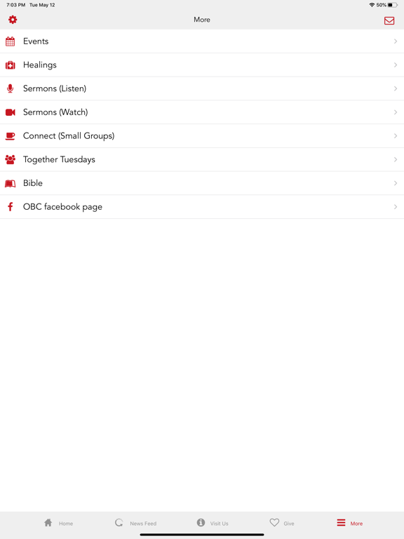 Screenshot #6 pour Oxford Baptist Church App