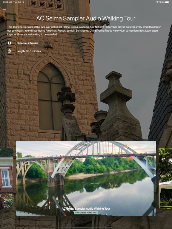 Tour Selma iPad screenshot 1 - Travel app