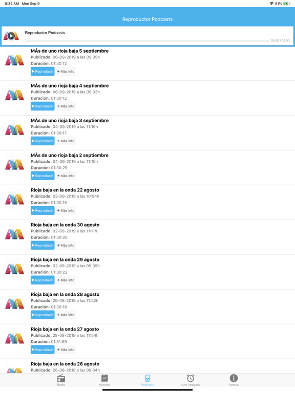 Screenshot #6 pour MEDIOS RIOJA