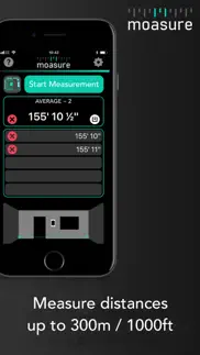 moasure - smart tape measure iphone screenshot 2