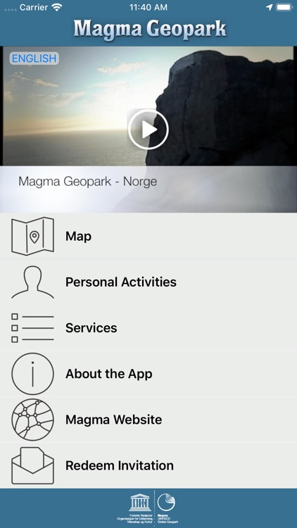 Magma Geopark, Norway