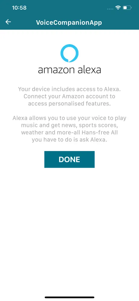 NXP Voice Companion App