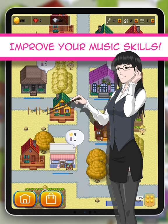 Screenshot #5 pour AFK Idol: Path to Fame