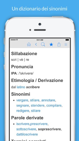 Dizionario Italiano e Sinonimiのおすすめ画像2