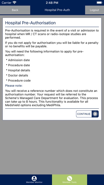 Medshield Member App screenshot-3