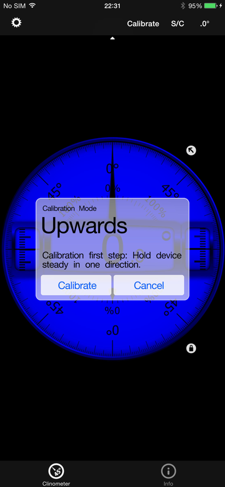 Bubble level and Clinometer screenshot 3