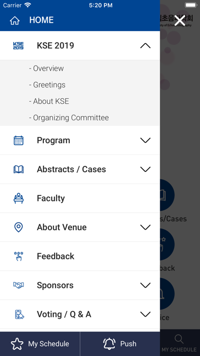 KSE 2019 app screenshot 3