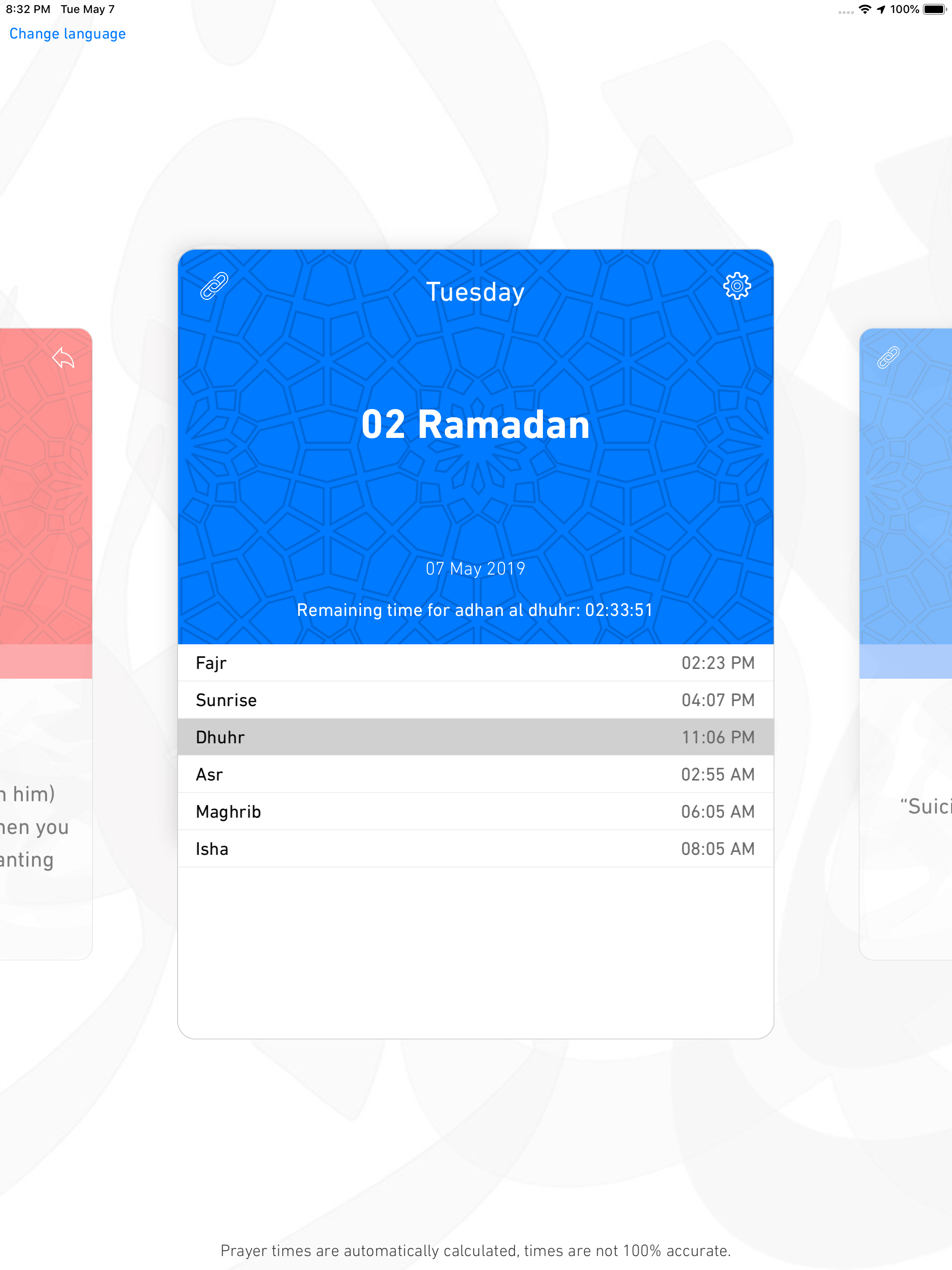 Imsakyet Ramadan 2021 screenshot 9