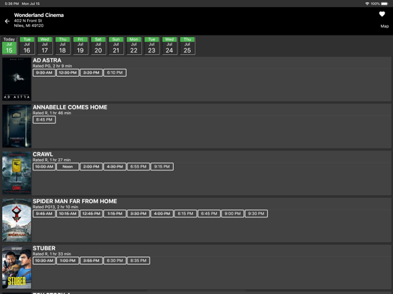 Orca Theater iPad screenshot 2 - Entertainment app