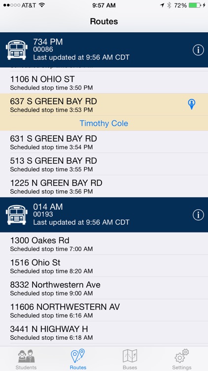 NX Charter School Bus Tracker