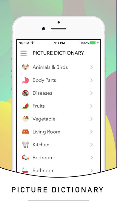 Picture Dictionary for English Screenshot