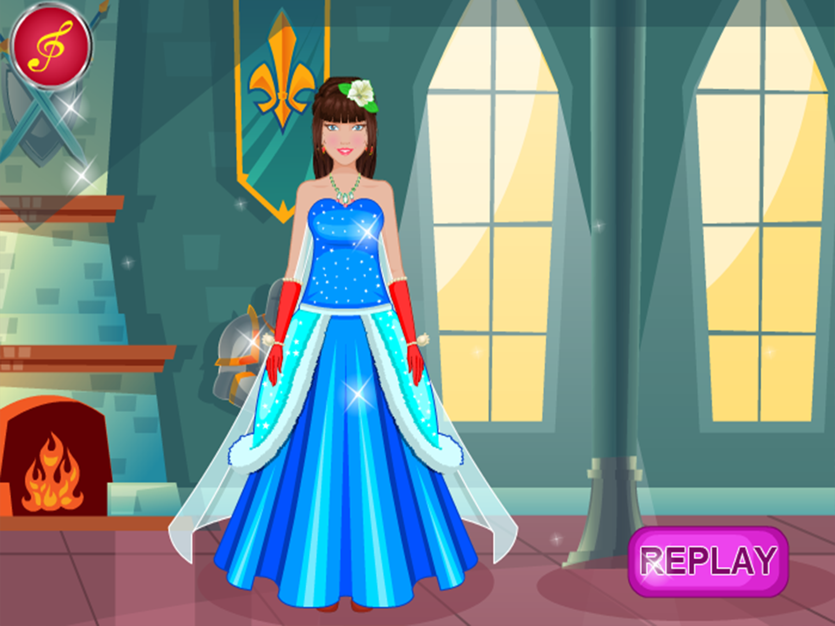 Dress Up Game Sleeping Beauty