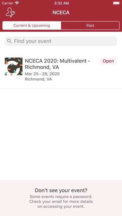 NCECA Events App