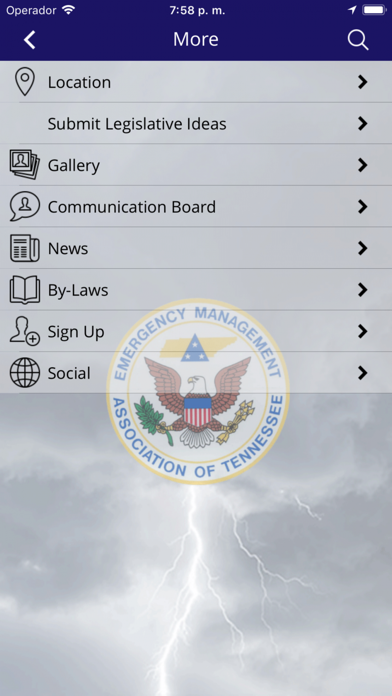 App screenshot