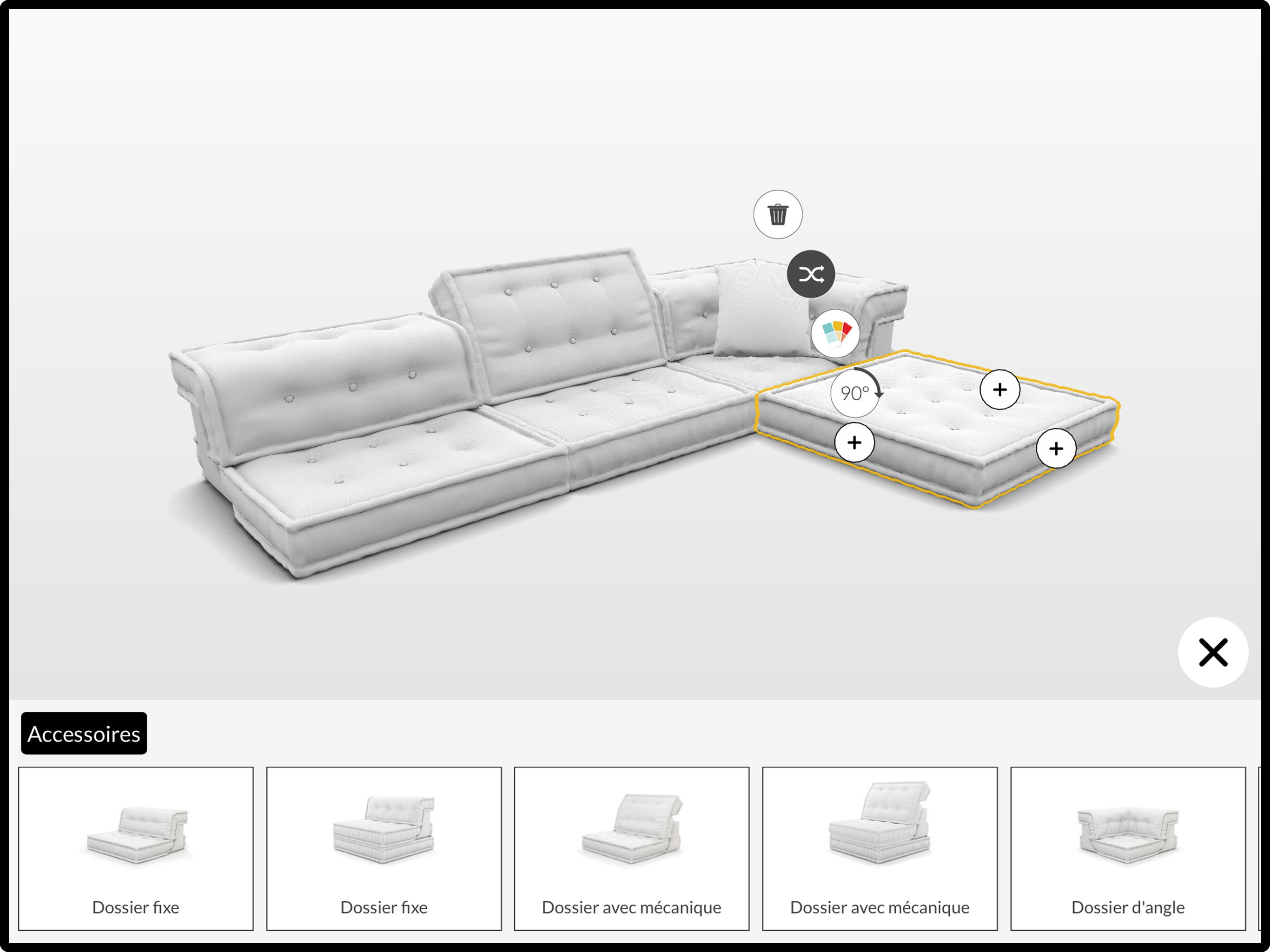 Mah Jong Sofa 3D