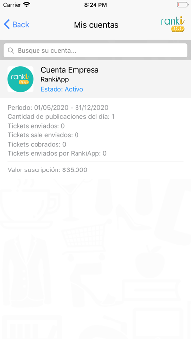 RankiApp Screenshot