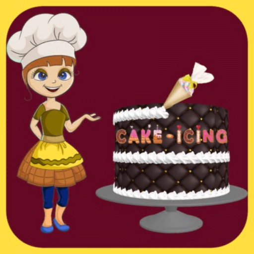 Cake Icing Real 3d Cake Maker Icon