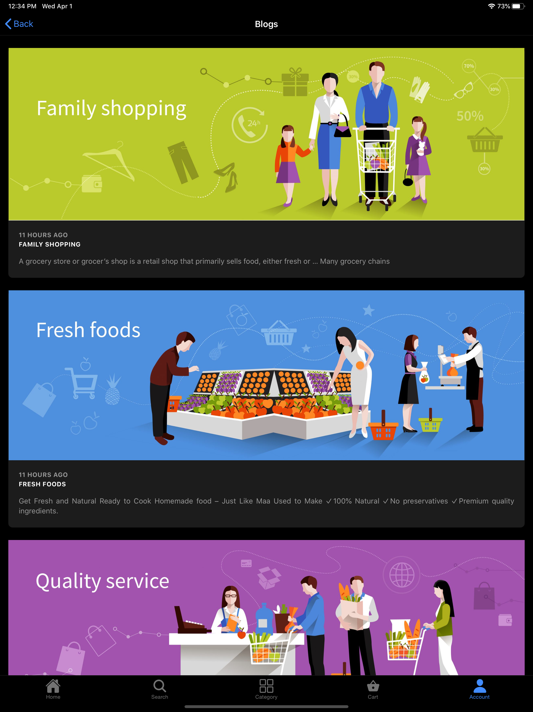 Quick Order WooCommerce app