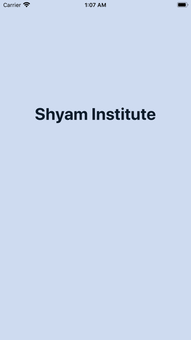 Screenshot #1 pour Shyam Institute