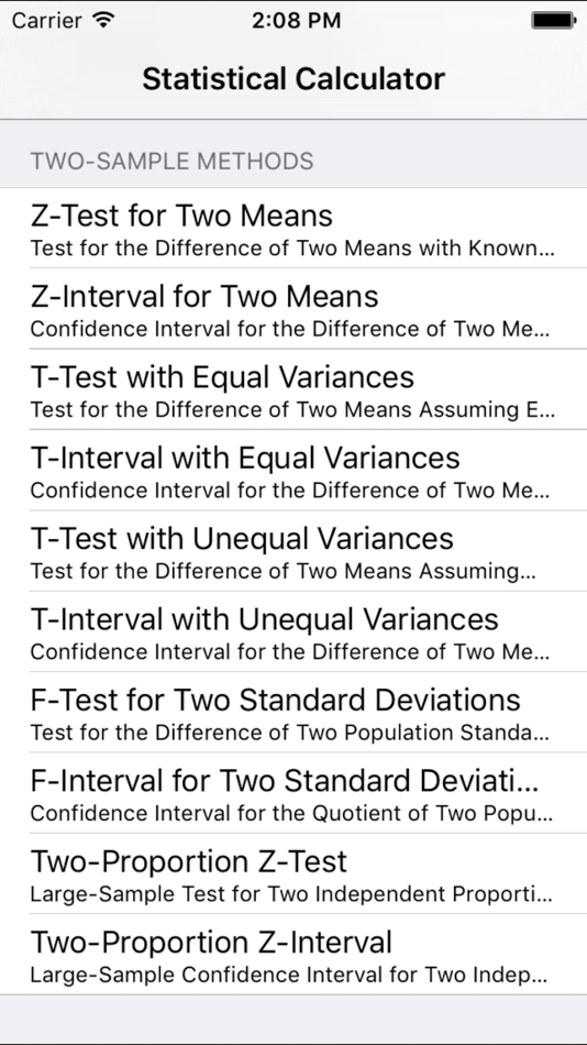 #3. StatsCalc (iOS) 由: Ulrich Hoensch