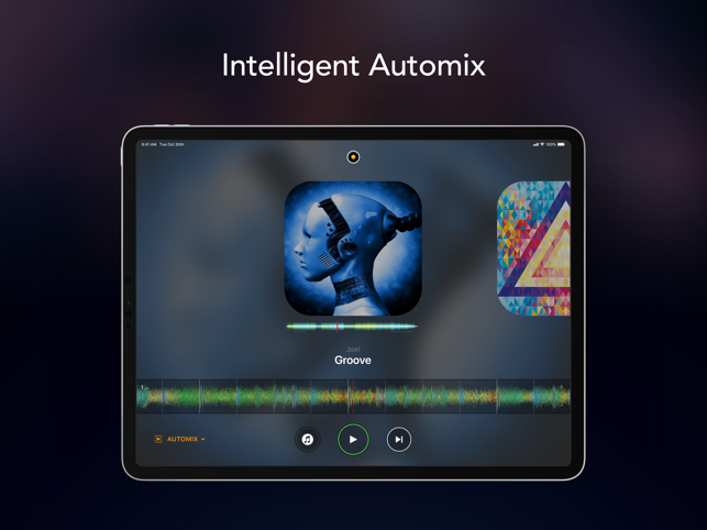 ‎djay - DJ App & AI Mixer Screenshot