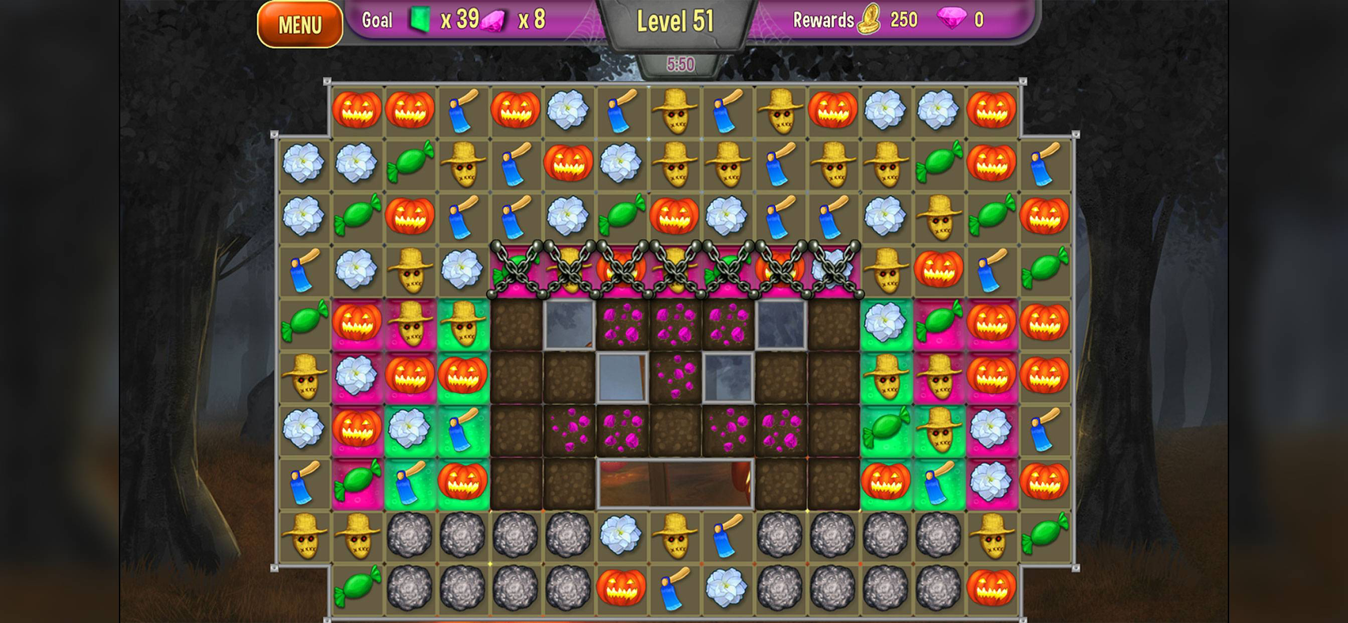 Queen's Garden 3 - Halloween screenshot 5