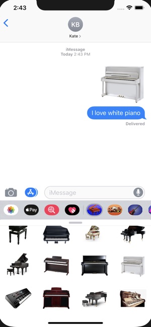 Piano-Emojis Stickers(圖3)-速報App