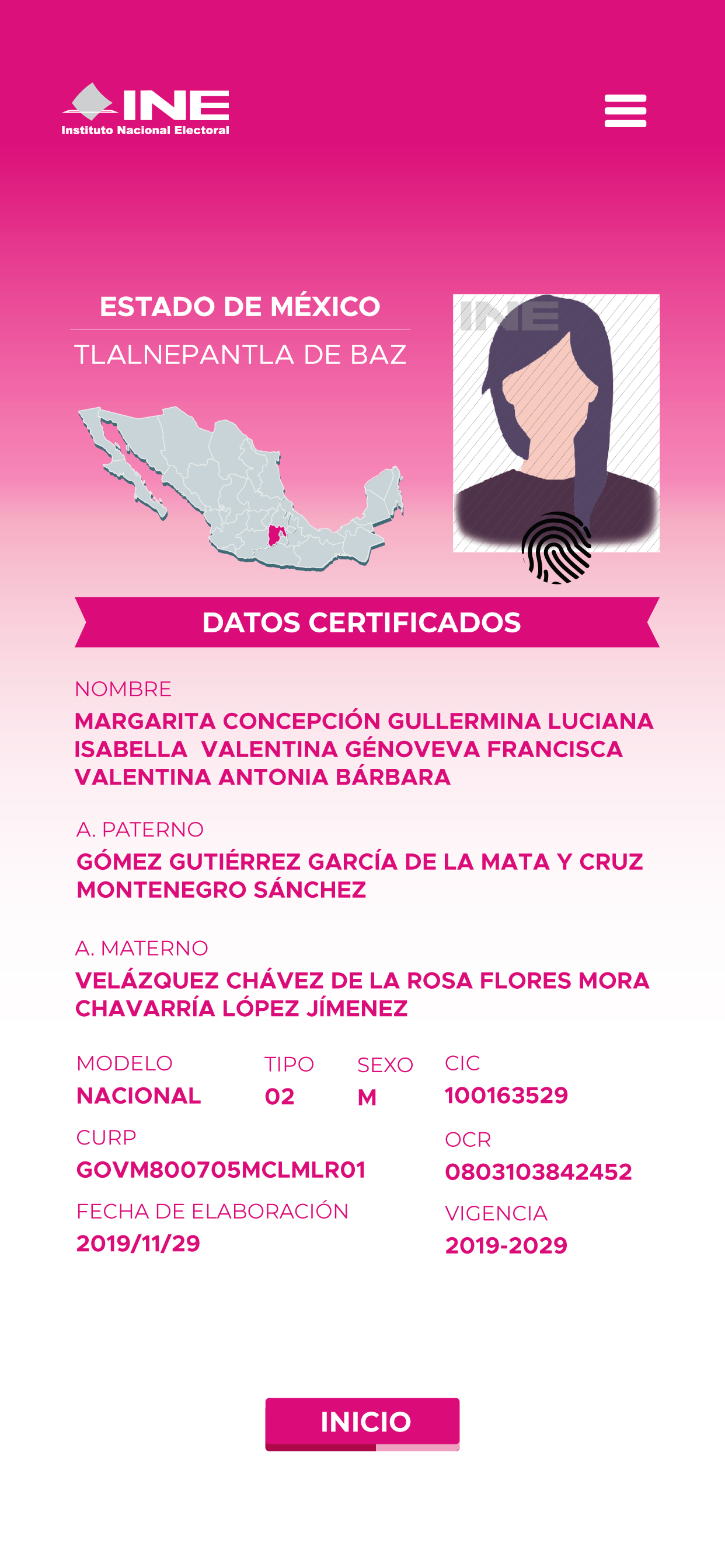 Valida INE-QR