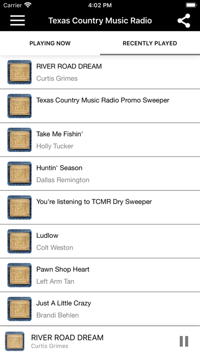 Screenshot #2 pour Texas Country Music Radio