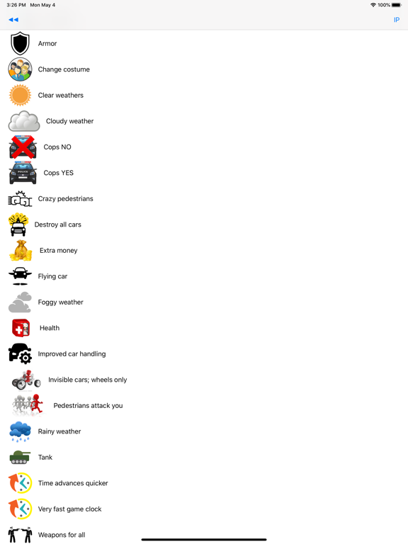 Screenshot #4 pour RC Cheats