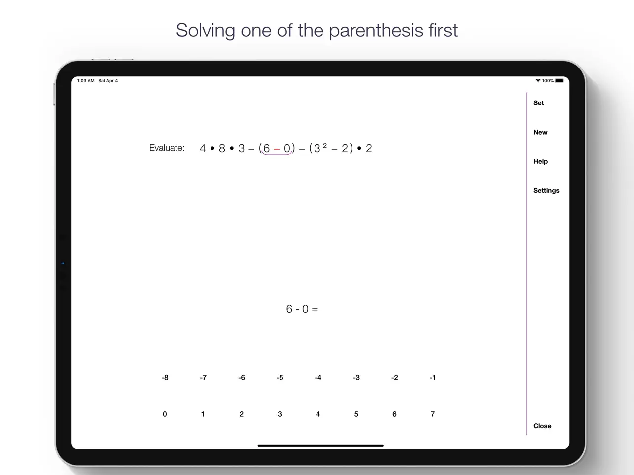 #4. Visual Order of Operations (iOS) De: Esa Helttula