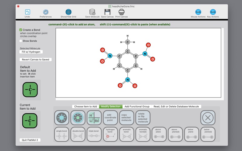 Screenshot #2 pour FlatMol 2