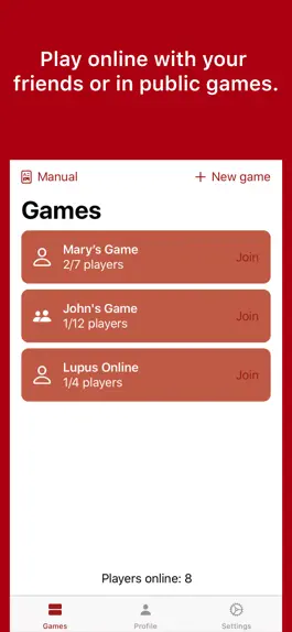 Game screenshot Lupus Online mod apk