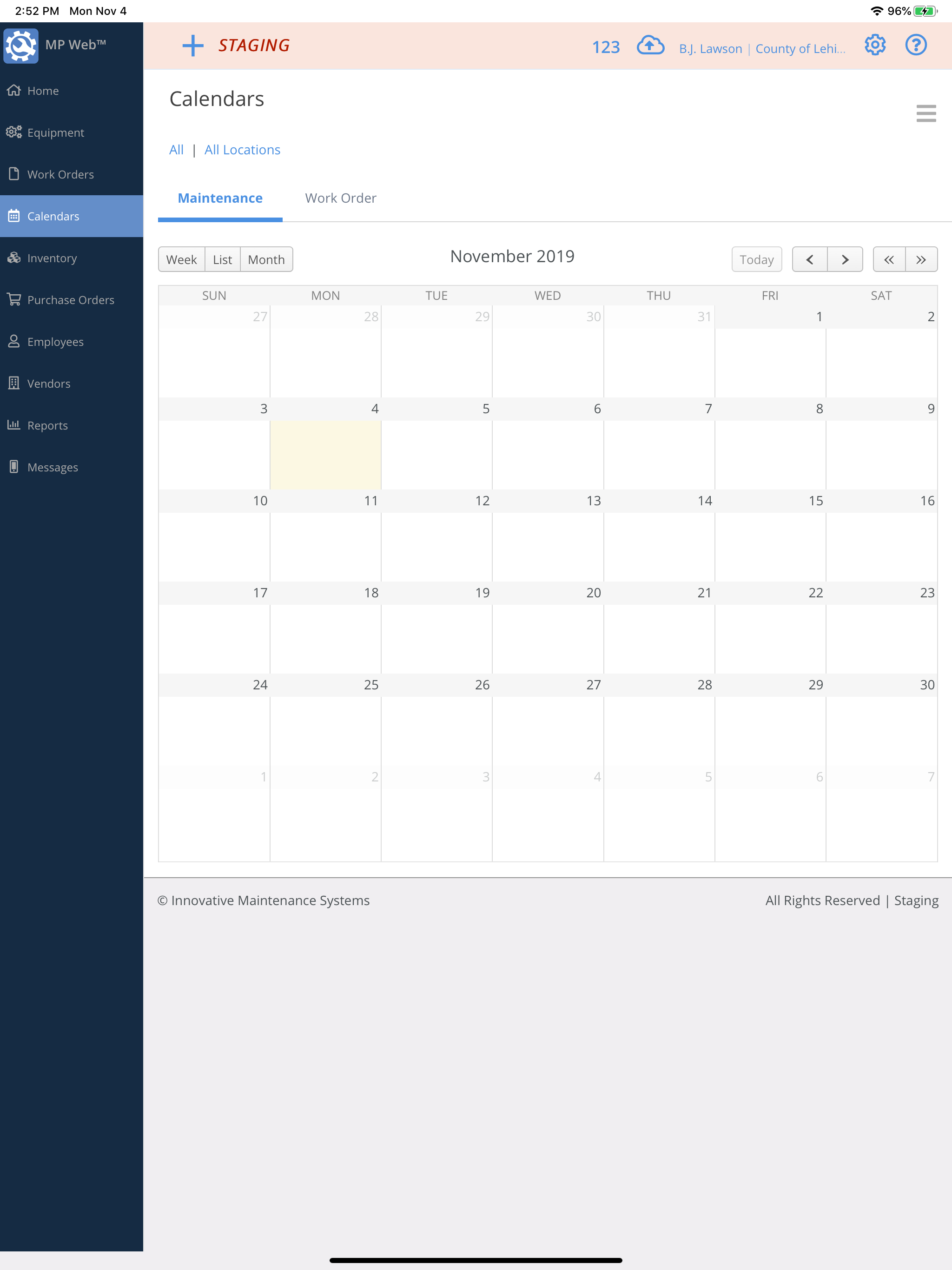 Maintenance Pro Web screenshot 10