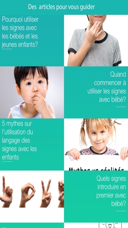Bébé Signe-langage des signes screenshot-3