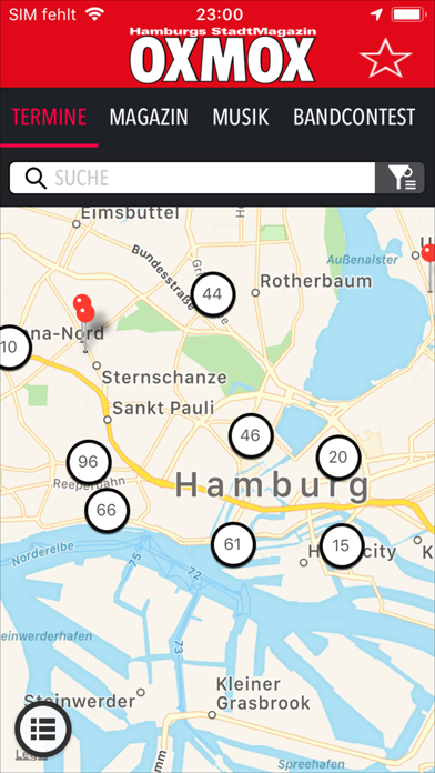 OXMOX - Hamburgs StadtMagazin Screenshot
