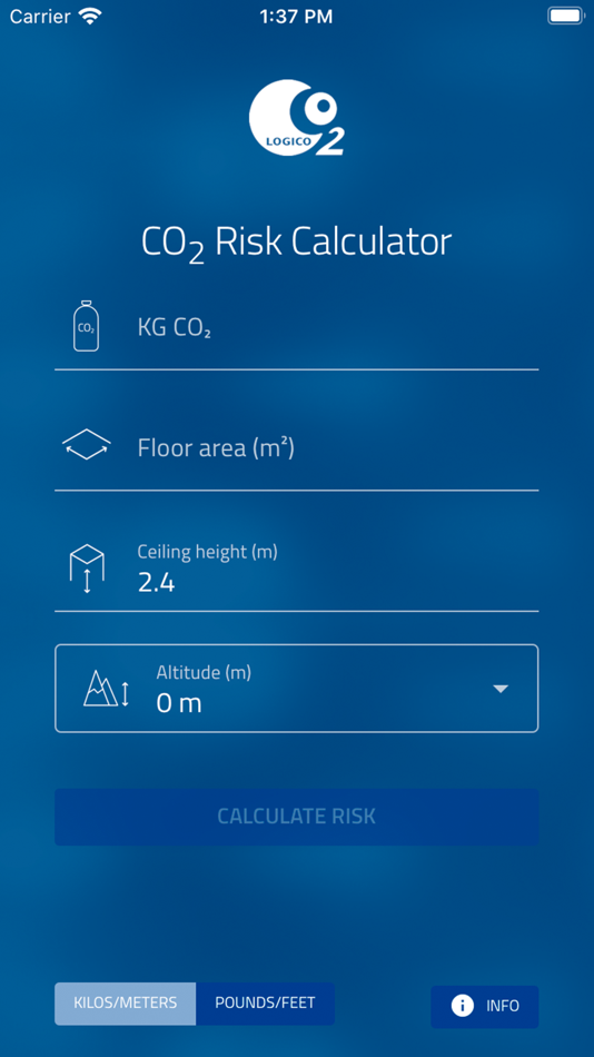 CO2 Risk Calculator (iOS) 由: Logico2 International AB CO2 Risk Calculator (iOS) 由: Logico2 International AB