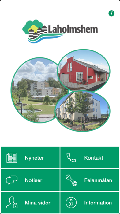 Laholmshem app screenshot