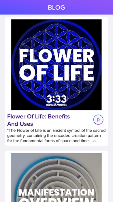 Indigo Minute iPhone screenshot 3 - Lifestyle app