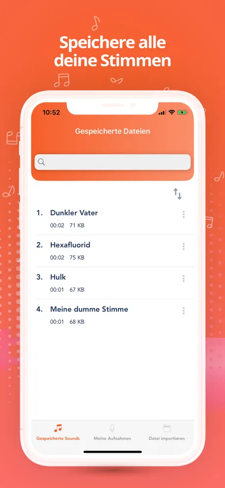Lustiger Stimmenverzerrer