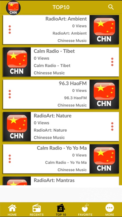 Chinese Music Online Stations