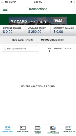 Wyrope FCU Credit screenshot 3