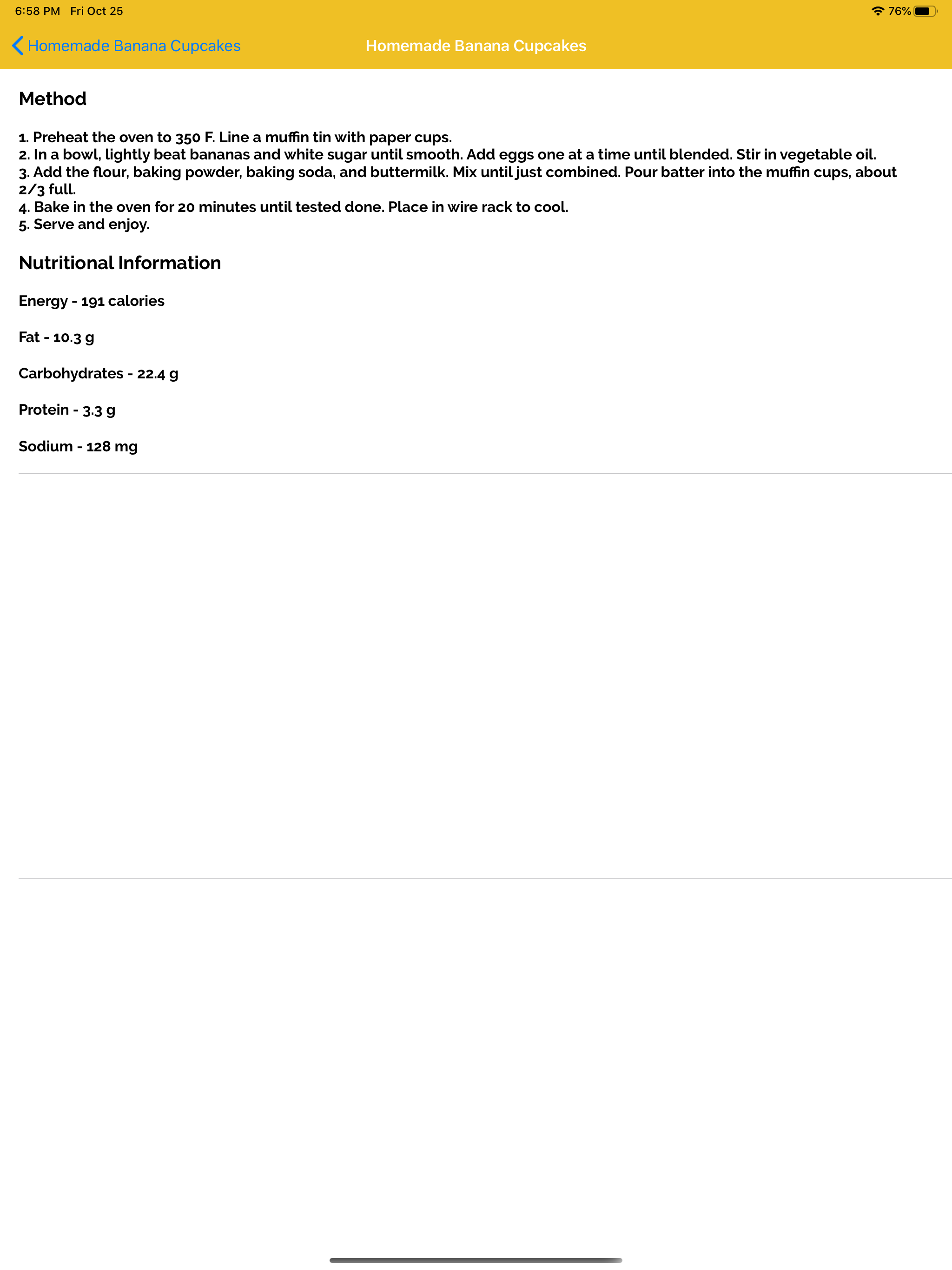 Cup Cake Recipes screenshot 12